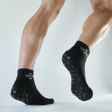 Grip socks, low cut, black