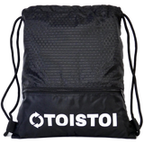 Drawstring backpack, black