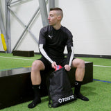 Drawstring backpack, black