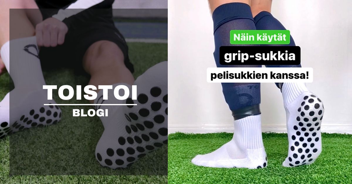 Grip-sukat ja pitkät pelisukat | Näin käytät oikein