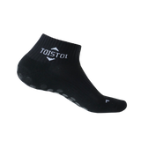 Grip socks, low cut, black 