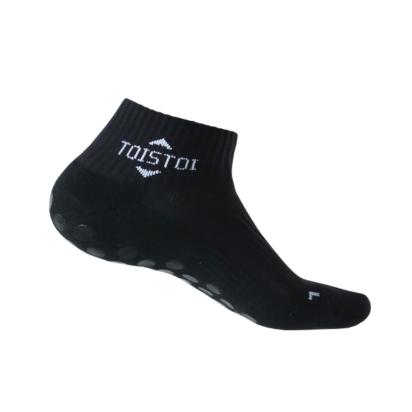 Grip socks, low cut, black 