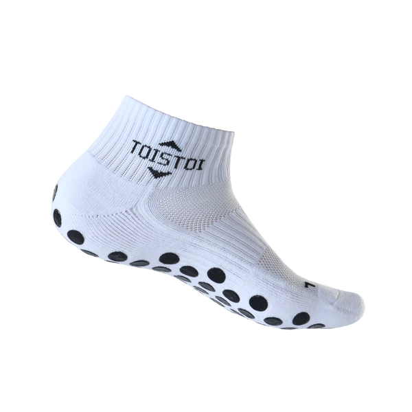 Grip socks, low cut, white 